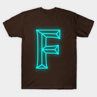 Letter F Letter Art T-Shirt